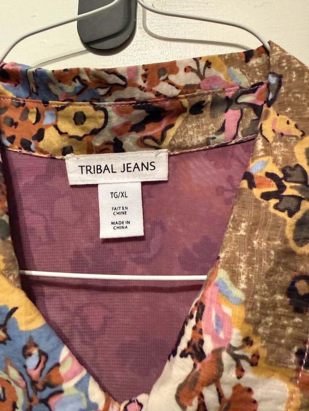 TRIBAL JEANS BRAND Flowy Pintuck Dress –